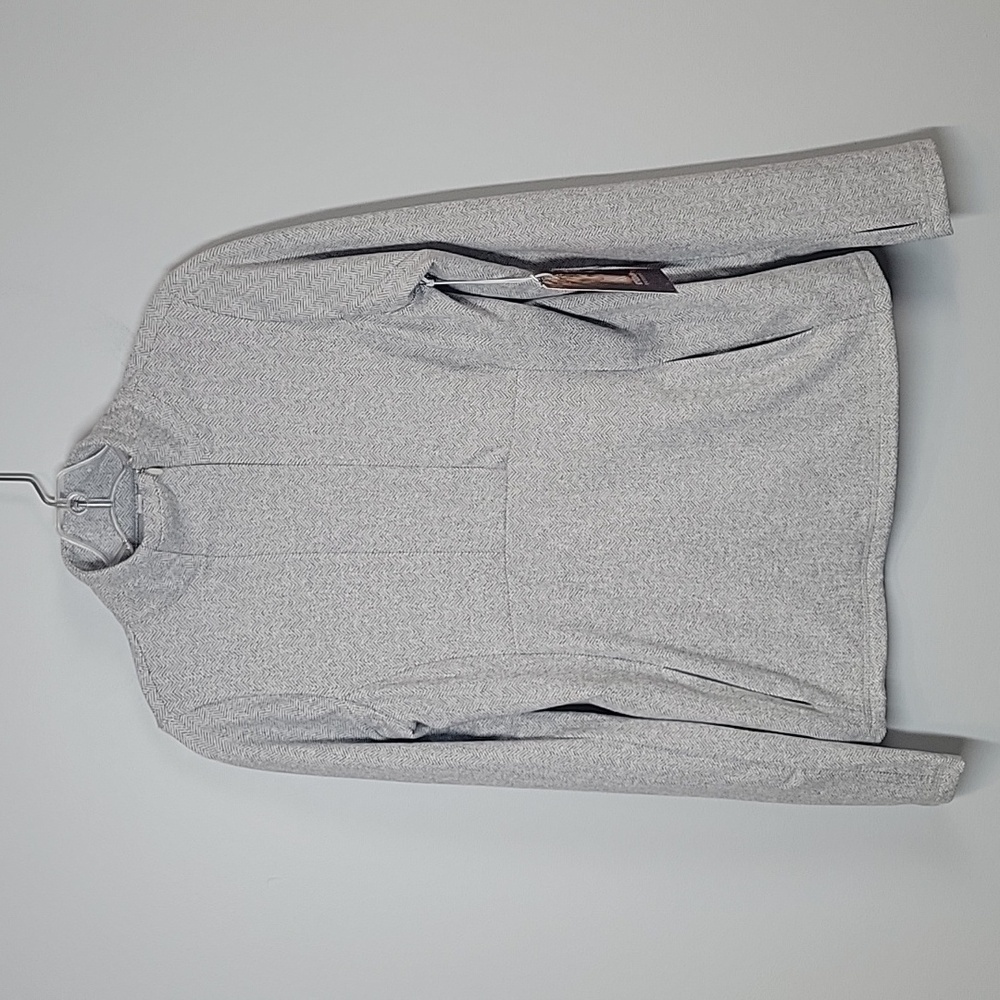 Kyodan Outdoor gray zip fleece shirt